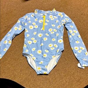 NEW* Kids Blue Floral Swimwear